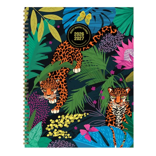 TF Publishing Large In the Jungle Weekly Monthly Planner